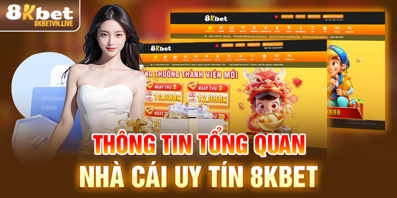 Thông tin tổng quan nhà cái uy tín 8KBET